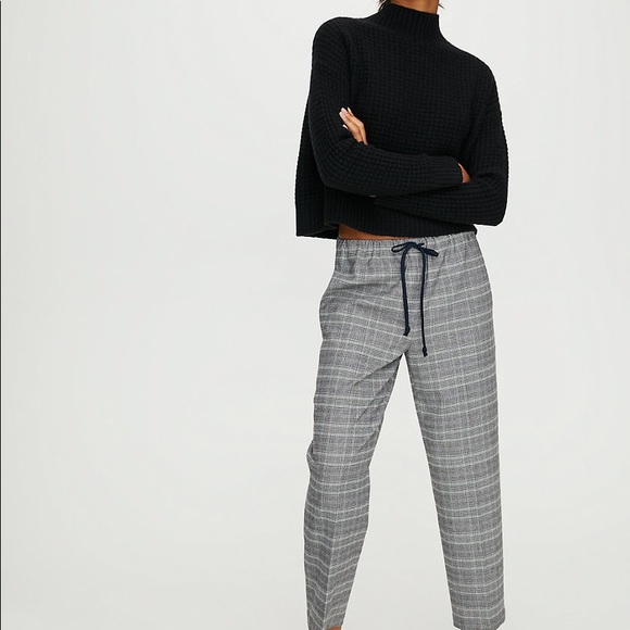 Aritzia Judith Cashmere Sweater Burgundy - Picture 2 of 7